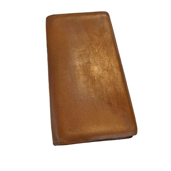 Hermes long brown leather wallet - Picture 6 of 16